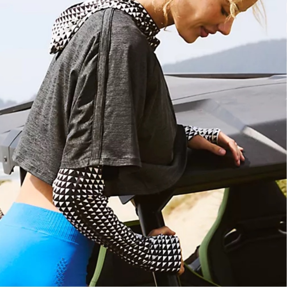 Free People Misty Morning Printed Layer Top - Picture 3 of 4